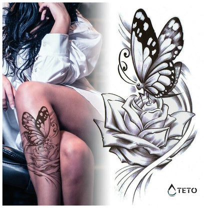 Donna affascinante – set di 3 tatuaggi
