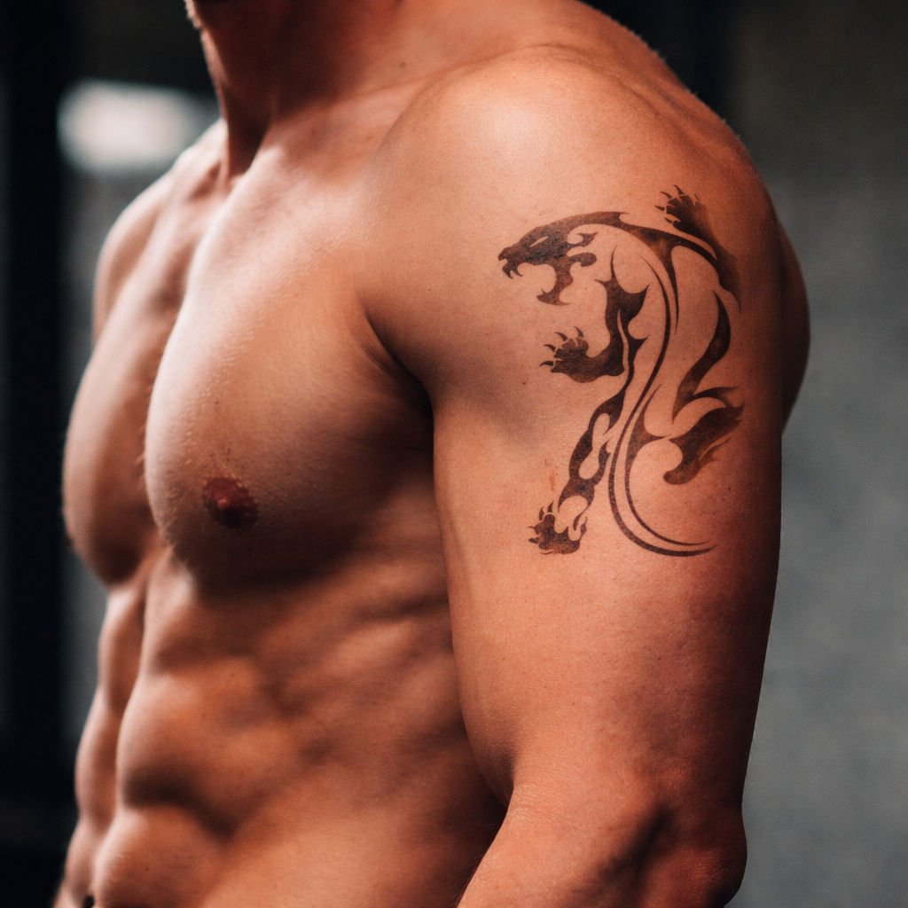 Tigre tribale – Semipermanente