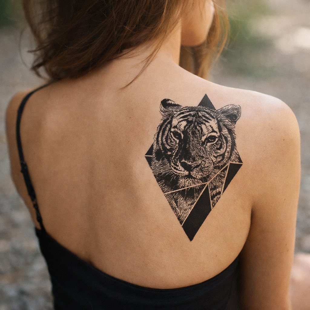 Tigre in rombo – Semipermanente
