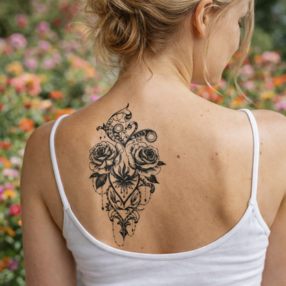 Decorazione di rose – Semipermanente